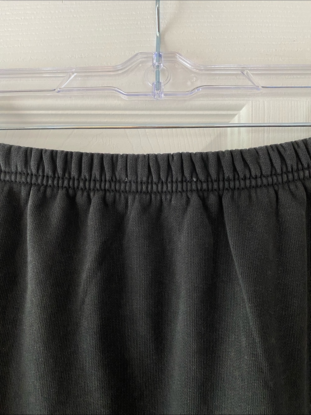 Women's Zara Black Maxi Sweatshirt Skirt with Elastic Waist - Picture 2 of 6